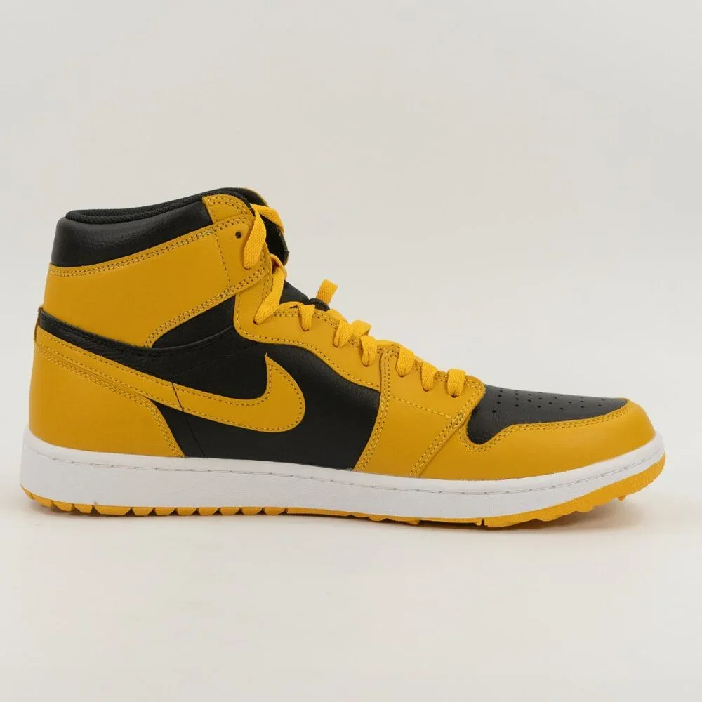 Air Jordan 1 High Golf 'Pollen' DQ0660-700 Golf Cleats size 14